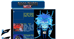 Desktop Screenshot of neonnights.msxblue.com
