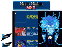 Tablet Screenshot of neonnights.msxblue.com